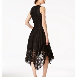 Black lace handkerchief dress -  US 14